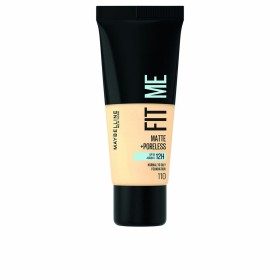 Base de Maquillage Crémeuse Maybelline Fit Me Poreless Nº 110 30 ml de Maybelline, Fonds de teint - Réf : S05112442, Prix : 9...