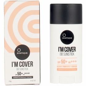 Crème Hydratante avec Couleur Suntique I'm Cover Stick Spf 50 15 g de Suntique, BB Crèmes - Réf : S05112469, Prix : €22.46, R...