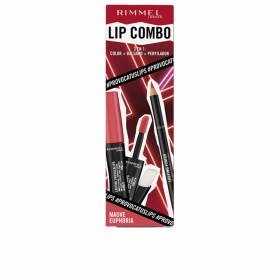 Set de Maquillage Rimmel London Lip Combo 3 Pièces Mauve Euphoria de Rimmel London, Rouges à lèvres - Réf : S05117969, Prix :...