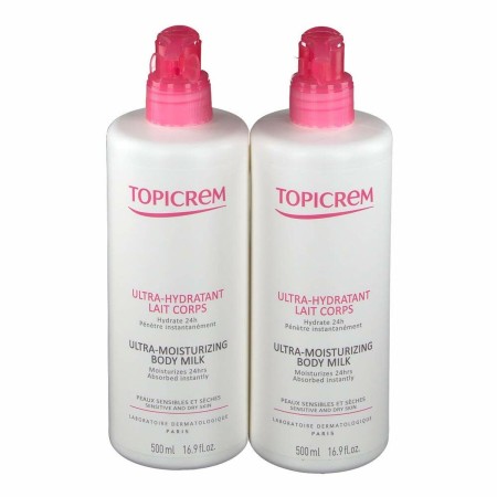 Leite Corporal Topicrem 2 Unidades 500 ml de Topicrem, Hidratantes - Ref: S05117977, Preço: 17,58 €, Desconto: %