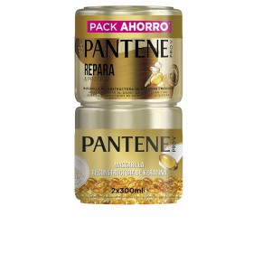 Maschera per Capelli Pantene Protection and Repair 2 x 300 ml di Pantene, Balsami ad azione profonda e trattamenti - Rif: S05...