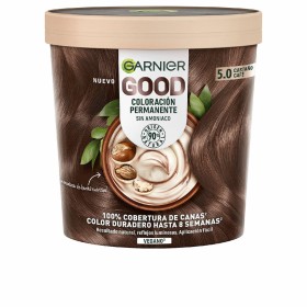 Teinture permanente Garnier Good Café Marron Nº 5.0 (1 Unités) de Garnier, Coloration permanente - Réf : S05115915, Prix : 12...