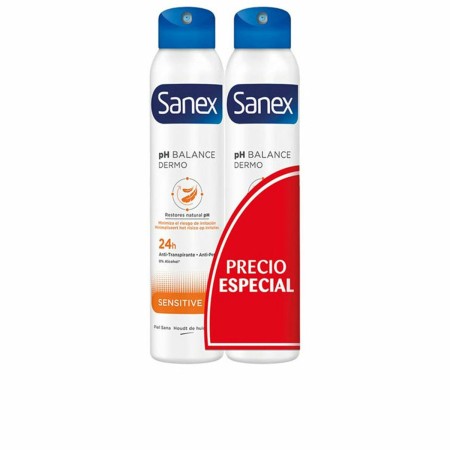 Desodorizante em Spray Sanex Sensitive 2 Unidades 200 ml de Sanex, Desodorizantes - Ref: S05118740, Preço: 7,55 €, Desconto: %