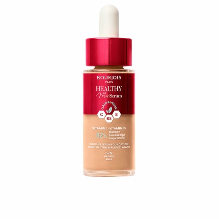 Liquid Make Up Base Bourjois Healthy Mix Serum Nº 57N Bronze 30 ml by Bourjois, Foundations - Ref: S05119044, Price: 20,12 €,...