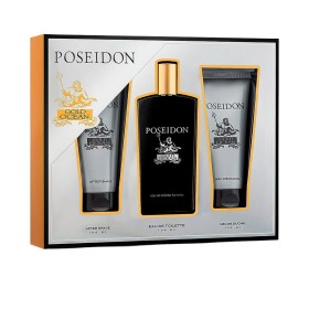 Conjunto de Perfume Homem Poseidon POSEIDON GOLD FOR MEN EDT 3 Peças de Poseidon, Conjuntos - Ref: S05119282, Preço: 17,21 €,...