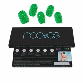 Gel Nail Foils Nooves Glitter green (20 Unità) di Nooves, Unghie finte e accessori - Rif: S05120365, Prezzo: €12.77, Sconto: %