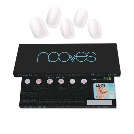 Gel Nail Foils Nooves White pearl (20 Unità) di Nooves, Unghie finte e accessori - Rif: S05120370, Prezzo: 12,05 €, Sconto: %