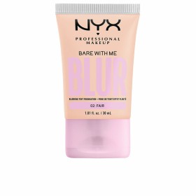 Base de maquillage liquide NYX Bare With Me Blur Nº 02 Fair 30 ml de NYX, Fonds de teint - Réf : S05120454, Prix : 14,07 €, R...