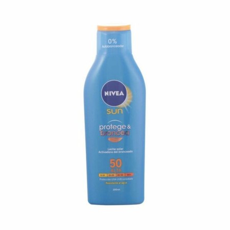 Lait solaire Spf 50 Nivea 5340 50 (200 ml) de Nivea, Filtres solaires - Réf : S0521161, Prix : 13,18 €, Remise : %