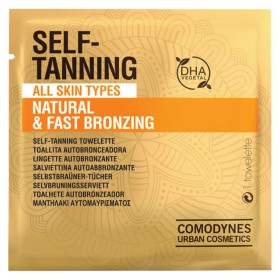 Lingettes Autobronzantes Natural & Fast Bronzing Comodynes Tanning de Comodynes, Autobronzants - Réf : S0545430, Prix : 11,00...