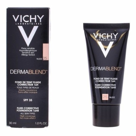 Fondotinta Liquido Dermablend Vichy Spf 35 30 ml di Vichy, Fondotinta - Rif: S0560185, Prezzo: €19.19, Sconto: %