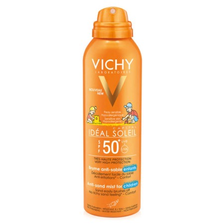 Spray Protecteur Solaire Ideal Soleil Vichy MB001900 (200 ml) Spf 50 SPF 50+ 200 ml de Vichy, Filtres solaires - Réf : S05616...