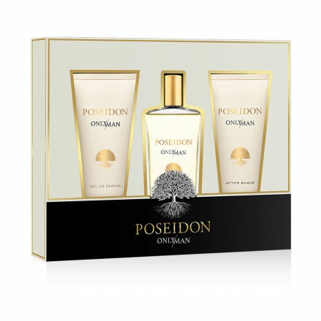 Men's Perfume Set Poseidon EDT Only Man 3 Pieces by Poseidon, Sets - Ref: S05119137, Price: 19,49 €, Discount: %