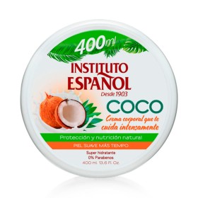 Crema Corporal Coco Instituto Español (400 ml) de Instituto Español, Hidratantes - Ref: S0571495, Precio: €6.26, Descuento: %