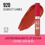 Batom líquido Rimmel London Lasting Mega Matte Nº 920 Scarlet Flames 7,4 ml de Rimmel London, Batom - Ref: S05119357, Preço: ...