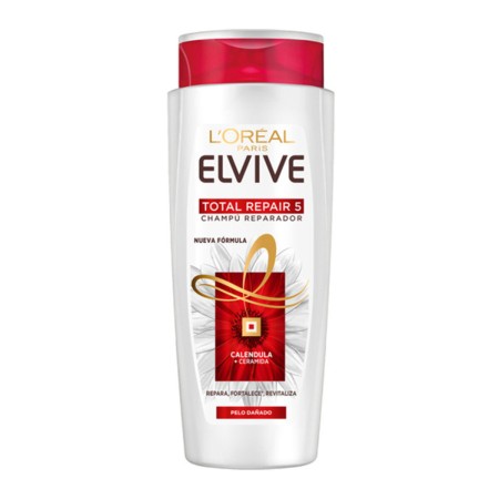 Revitalizing Shampoo Elvive Total Repair 5 L'Oreal Make Up (690 ml) by L'Oreal Make Up, Shampoos - Ref: S0572363, Price: 8,39...