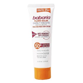 Facial Sun Cream SOLAR ADN SENSITIVE Babaria Spf 50 (75 ml) (Unisex) (75 ml) by Babaria, Sun filters - Ref: S0573704, Price: ...