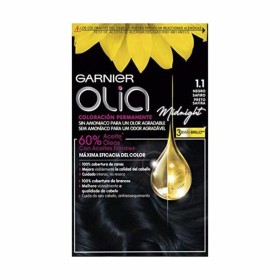 Dauerfärbung Garnier Olia Ohne Ammoniak Nº 1,10 Black Sapphire von Garnier, Farben - Ref: S0575381, Preis: €11.95, Rabatt: %