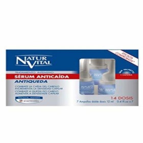 Trattamento Anticaduta Naturvital 7786S 12 ml (7 x 12 ml) di Naturvital, Prodotti per la perdita dei capelli - Rif: S0577989,...