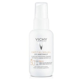 Sun Screen Lotion Vichy Capital Soleil Anti-ageing Spf 50 (40 ml) by Vichy, Sun filters - Ref: S0581659, Price: €26.21, Disco...