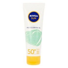 Sun Cream Sun Facial Mineral Nivea 85692 SPF 50+ 50 ml by Nivea, Sun filters - Ref: S0583964, Price: €12.08, Discount: %