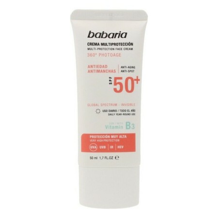 Anti Brown Spot Sun Cream Multi-Protection Babaria Solar Multiproteccion SPF 50+ 50 ml by Babaria, Sun filters - Ref: S058406...