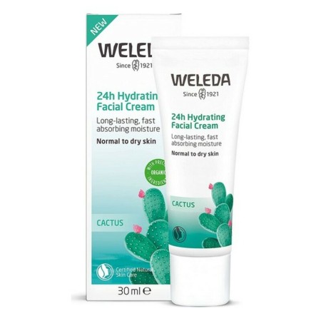 Crema Facial Hidratante Cactus Opuntia 24h Weleda (30 ml) de Weleda, Hidratantes - Ref: S0585486, Precio: 17,02 €, Descuento: %