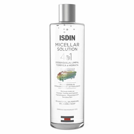 Eau micellaire démaquillante Isdin 4 en 1 (400 ml) de Isdin, Nettoyants et exfoliants - Réf : S0586733, Prix : 14,77 €, Remis...