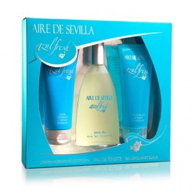 Set de Parfum Unisexe Aire de Sevilla Azul Fresh Aire Sevilla 13584 3 Pièces (3 pcs) de Aire Sevilla, Sets - Réf : S0588233, ...