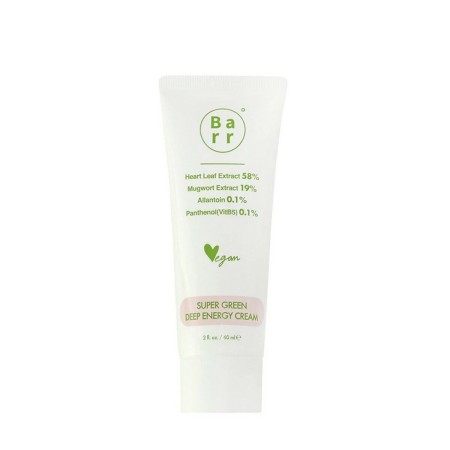 Crema Facial Hidratante Barr Super Green Deep Energy (60 ml) de Barr, Hidratantes - Ref: S0597256, Precio: 22,37 €, Descuento: %