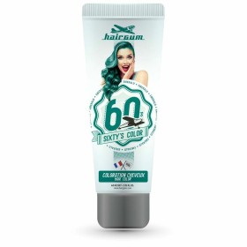 Coloration Semi-permanente Hairgum Sixty's Color Vert émeraude (60 ml) de Hairgum, Coloration semi-permanente - Réf : S059872...