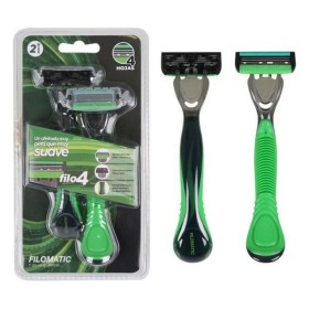 Máquina de Barbear Manual (2 pcs) de Filomatic, Homem - Ref: S2208061, Preço: €3.22, Desconto: %