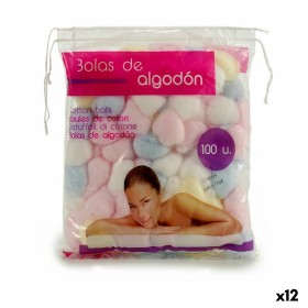 Coton Multicouleur Balles (12 Unités) de BigBuy Home, Boules, disques de coton et coton-tiges - Réf : S3623345, Prix : €11.11...