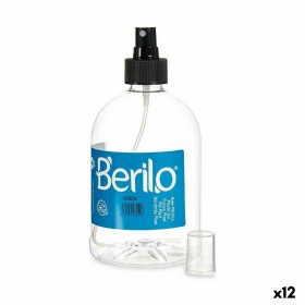 Sprayer Black Transparent Plastic 500 ml (12 Units) by Berilo, Spray Flasks - Ref: S3626288, Price: €19.36, Discount: %