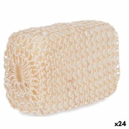 Esponja Corporal Branco Bege 9 x 14 x 6 cm (24 Unidades) de Berilo, Esponjas - Ref: S3629095, Preço: 30,25 €, Desconto: %