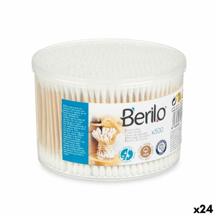 Cotton Buds White Brown Cotton Bamboo (24 Units) by Berilo, Balls, cotton pads and cotton buds - Ref: S3629647, Price: 35,17 ...