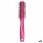 Round Brush Fuchsia Silicone Plastic (12 Units) by Berilo, Hairbrushes - Ref: S3631750, Price: 19,34 €, Discount: %