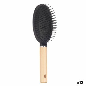 Cepillo Marrón Negro Madera Silicona Plástico (12 Unidades) de Berilo, Cepillos para el pelo - Ref: S3631754, Precio: €19.36,...