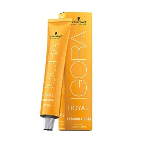 Coloración Permanente en Crema Igora Royal Fashion Light Schwarzkopf IgoraRoyalFashionLight Color L-89 (60 ml) de Schwarzkopf...