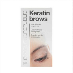 Tratamiento para las Cejas The Cosmetic Republic Keratin Kit Castaño Oscuro de The Cosmetic Republic, Tratamientos para pesta...