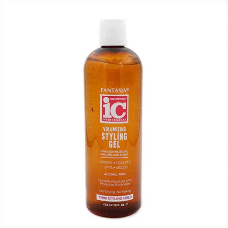 Gel para Dar Volume Fantasia IC Volumizing Styling (473 ml) de Fantasia IC, Mástique, argila e cera - Ref: S4252607, Preço: 4...