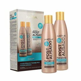 Champô + Condicionador Keratin Kit Kativa Post Alisado (2 uds) de Kativa, Champôs e amaciadores - Ref: S4255302, Preço: €10.6...