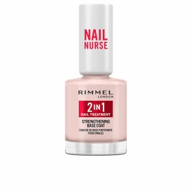 Gel Base per Unghie Rimmel London Nail Nurse In 12 ml 2 in 1 Trattamento Fortificante di Rimmel London, Basi per smalto - Rif...