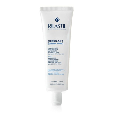 Creme de Mãos Rilastil Xerolact 100 ml Complexo Reparador de Rilastil, Cremes para mãos e unhas - Ref: S05121444, Preço: €11....