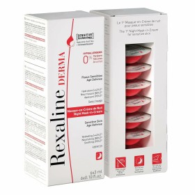 Feuchtigkeitsspendende Nachtmaske Rexaline Derma 3 ml x 6 Empfindliche Haut von Rexaline, Masken - Ref: S05121464, Preis: 30,...