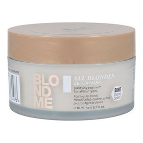 Masque pour cheveux Schwarzkopf Blondme Detox Kératine de Schwarzkopf, Soins et masques - Réf : S4256307, Prix : €18.53, Remi...