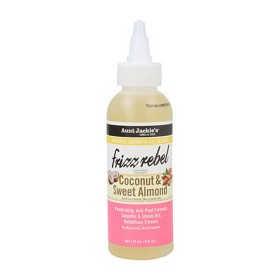 Huile dure Aunt Jackie's C&C Coconut & Sweet Almond Frizz Rebel (118 ml) de Aunt Jackie's, Huiles pour cheveux - Réf : S42563...