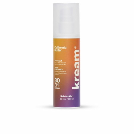 Tanning Oil Kream California Surf Spf 30 200 ml by Kream, Sun filters - Ref: S05121538, Price: 17,18 €, Discount: %