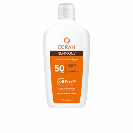 Lait solaire Ecran Ecran Sunnique Spf 50 370 ml de Ecran, Filtres solaires - Réf : S05121632, Prix : 17,77 €, Remise : %