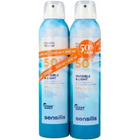 Sonnenschutzspray Sensilis Invisible and Light SPF 50+ 200 ml x 2 von Sensilis, Sonnenschutzmittel - Ref: S05121763, Preis: 2...